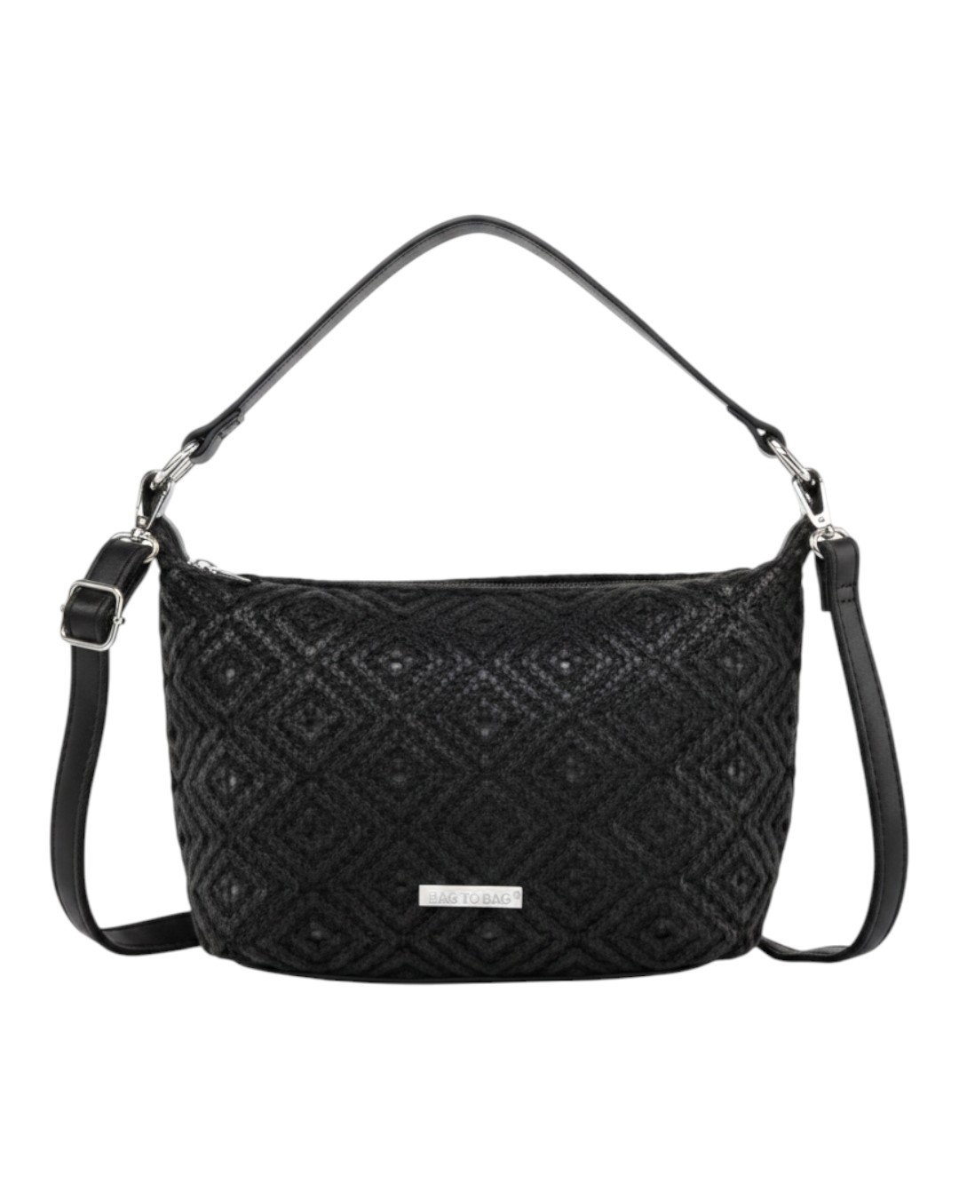 Τσάντα χειρός XQ10655# – Μαύρο BAG TO BAG - sukki.gr