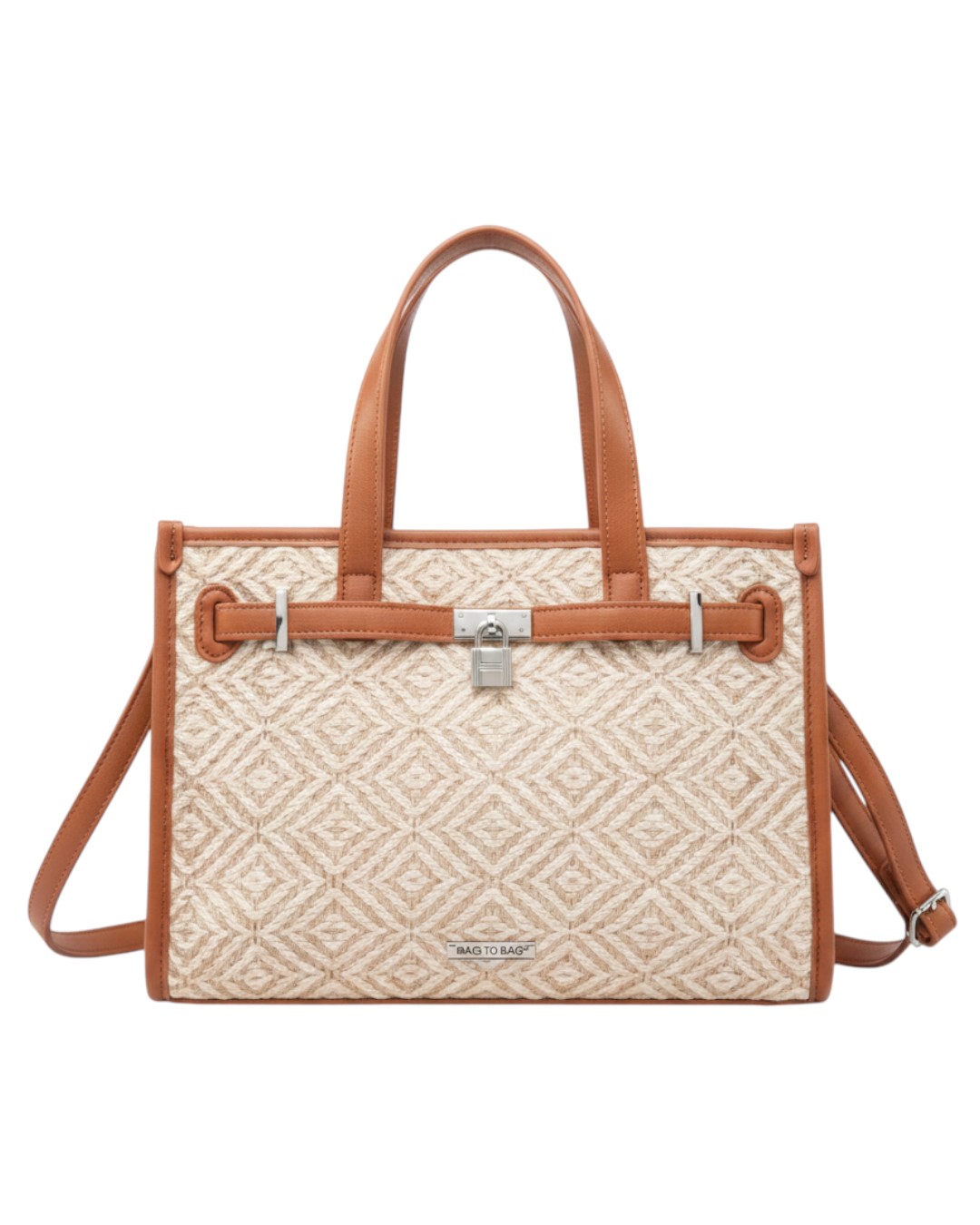 Τσάντα χειρός XQ10668 – Κάμελ BAG TO BAG - sukki.gr
