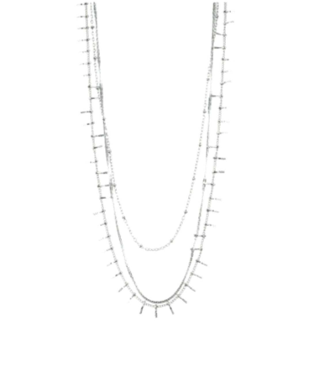 Αλυσίδα λαιμού YC-XL0093 – Ασημί BAG TO BAG - sukki.gr