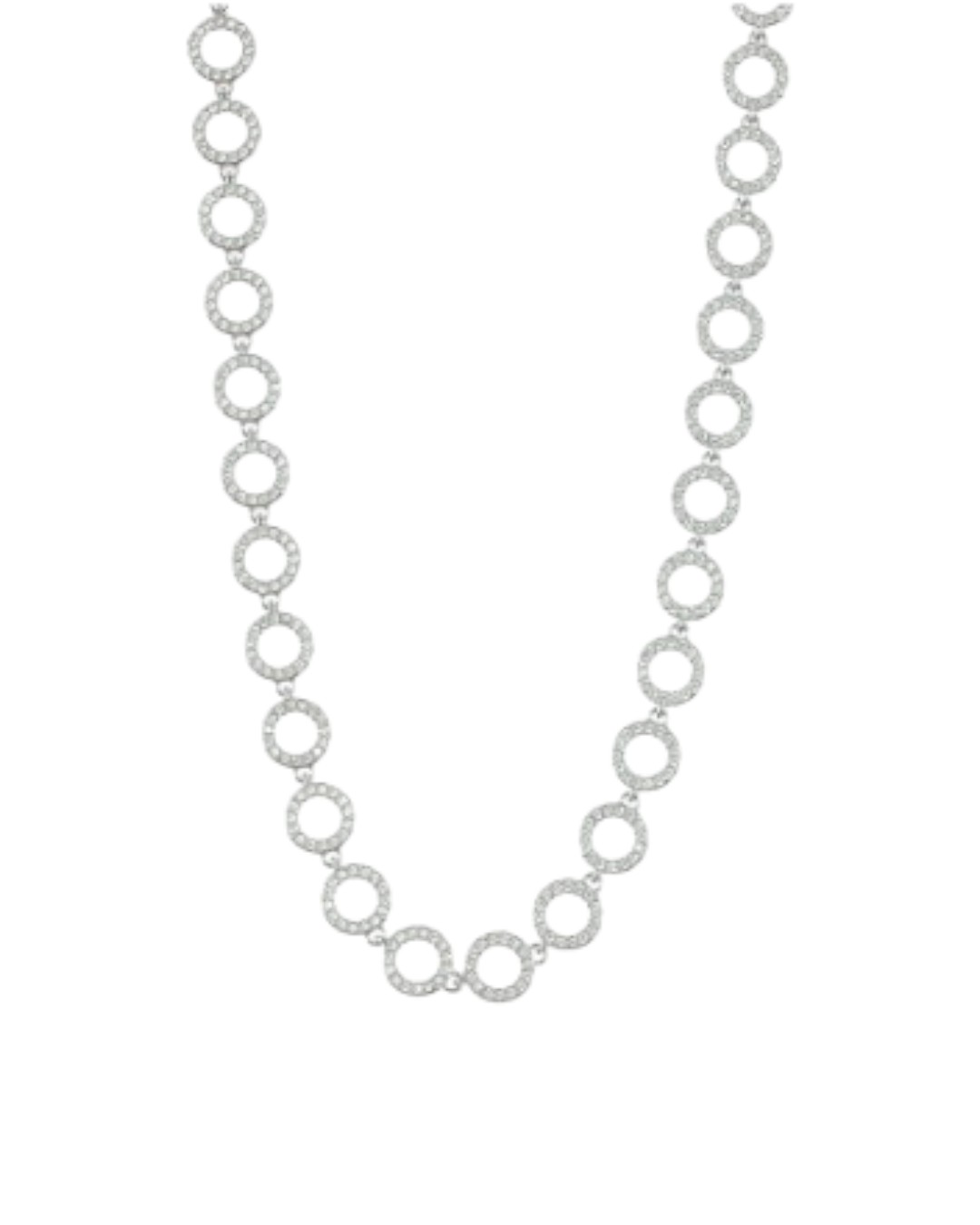 Κρεμαστό λαιμού YC-XL0032 – Ασημί BAG TO BAG - sukki.gr