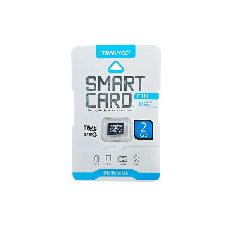 Tranyoo Κάρτα Μνήμης Micro SD 2GB Class 10 - Micro SD Memory Card 2GB Class 10 - sukki.gr