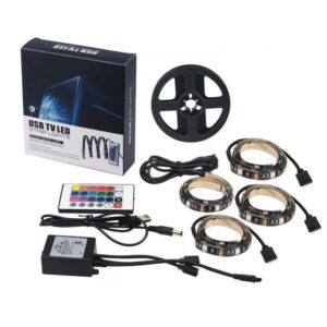 Ταινία Led για TV IP65 RGB Usb TV Led Strip Lights 5050 SMD Led 4x50cm - sukki.gr