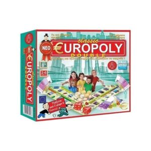 Επιτραπέζιο Παιχνίδι Classic Europoly Double NO.0305 - Board game - sukki.gr