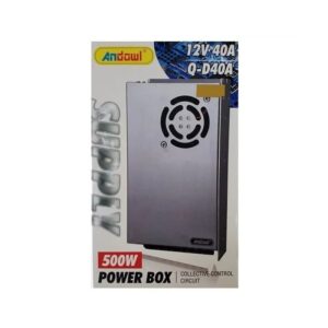 Alternative view of Andowl Τροφοδοτικό LED Ισχύος 500W με Τάση Εξόδου 12V DC 40A Q-D40A - Power Box