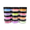 Σκόνη νυχιών σετ 12 διαφορετικά χρώματα - Nail powder - sukki.gr