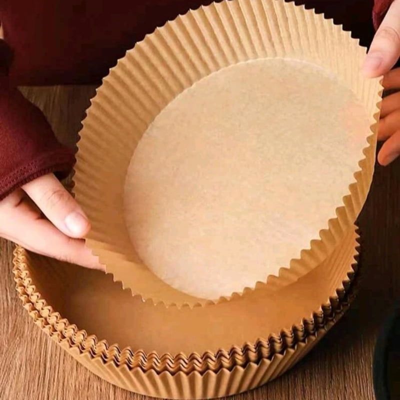 Bellhowell Αντικολλητικό Χαρτί για Air Fryer 50τμχ - Air fryer pad paper - Image 3