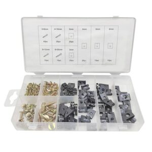Alternative view of Βίδες & κλιπ U-TYPE σετ 170τμχ - U-clip and screw assortment
