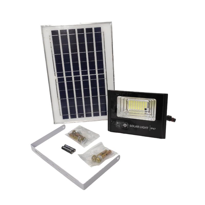 LYLU Ηλιακός προβολέας με τηλεχειριστήριο 100W LY6740 - Solar light - Image 2