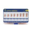 RChang Ακροδέκτες Οπής Χάλκινο 80τμχ W12101 - Copper terminal 80pcs - sukki.gr