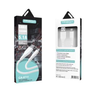 Treqa CA-8711 καλώδιο δεδομένων 1.5m USB σε Micro - Fast Charging Cable Micro - sukki.gr