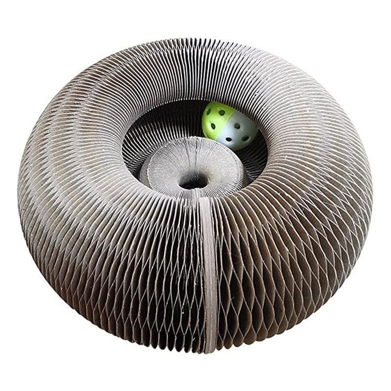 Παιχνίδι γάτας στρογγυλή ξύστρα - Cat scratching board - Image 3