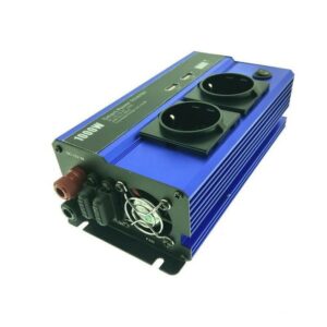Alternative view of ANDOWL QY-7011 Μετατροπέας Ισχύος Αυτοκινήτου 1000W 12V 220V με 2xUSB - Smart power inverter