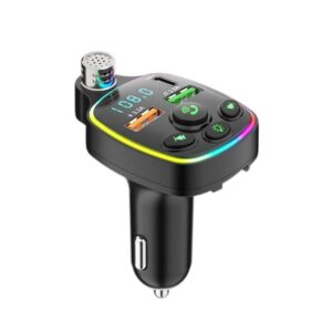 Alternative view of Andowl Πομπός αυτοκινήτου φορτιστής FM Transmitter Q-C71 – Car FM Transmitter