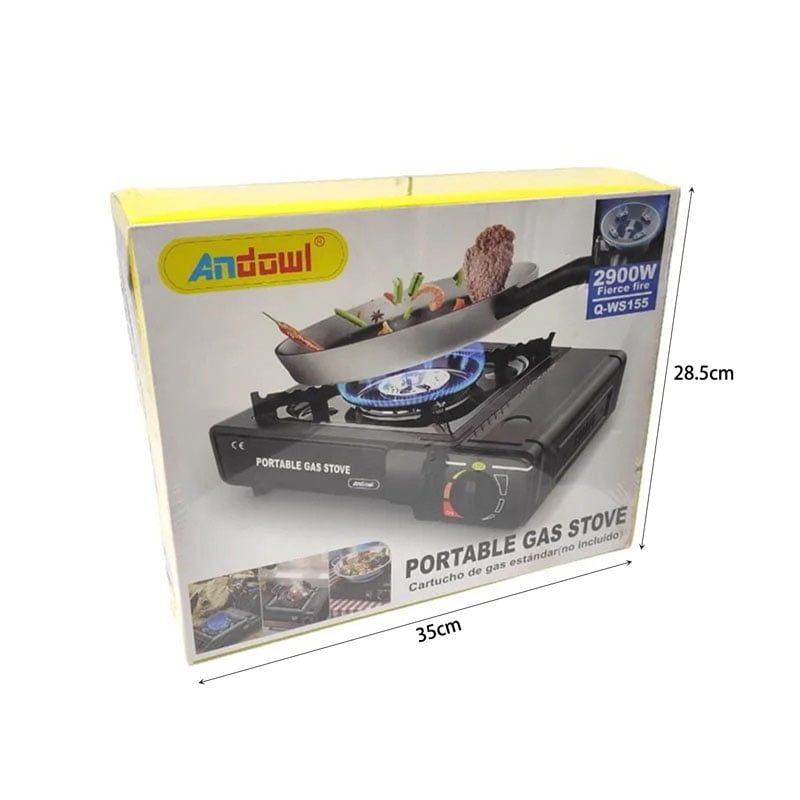 Andowl Φορητό μάτι κουζίνας υγραερίου Q-WS155 - Portable gas stove - Image 3