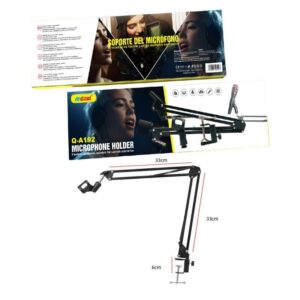 Andowl Βάση μικροφώνου Q-A192 - Professional recording microphone stand - sukki.gr