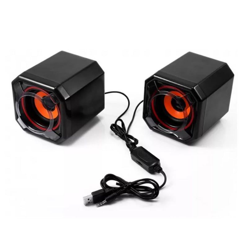Andowl Ηχεία 2.0 Multimedia Mini Speaker Q88 - Mobile Desktop Speakers - Image 4