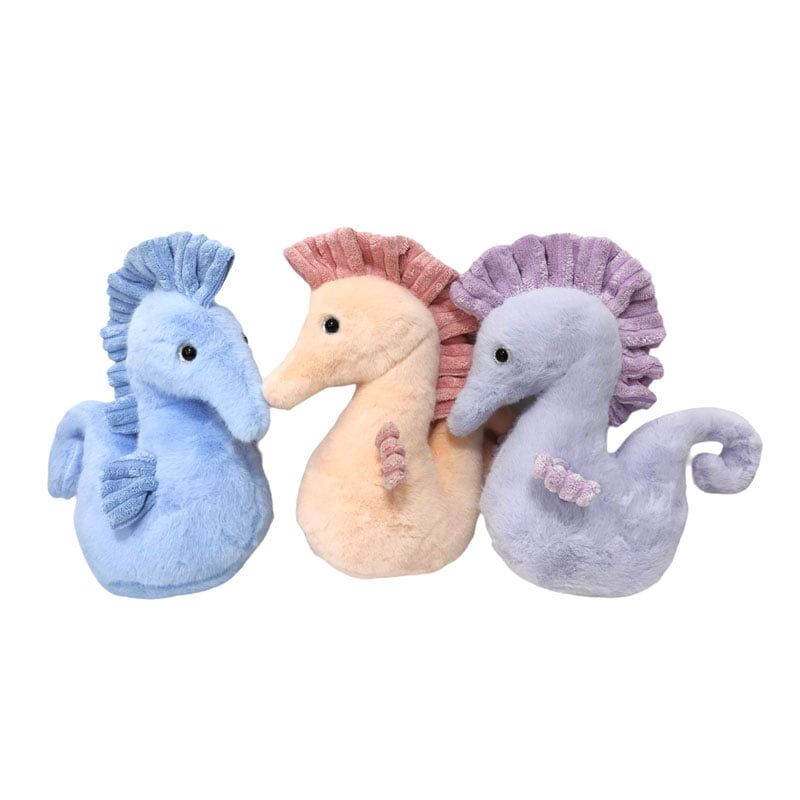 Λούτρινο ιππόκαμπος 28cm - Seahorse - sukki.gr
