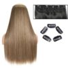 Τρέσα μαλλιών με κλιπς ξανθό σκούρο 18T - Hair tapes - sukki.gr