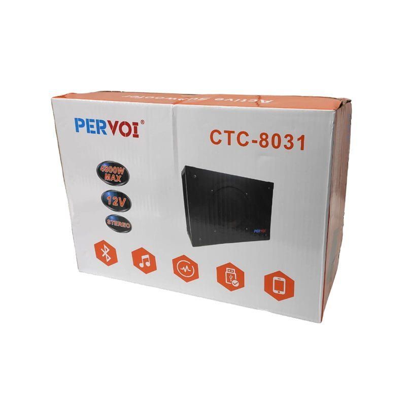 Pervoi Subwoofer Αυτοκινήτου 12V CTC-8031 - Active subwoofer - Image 5