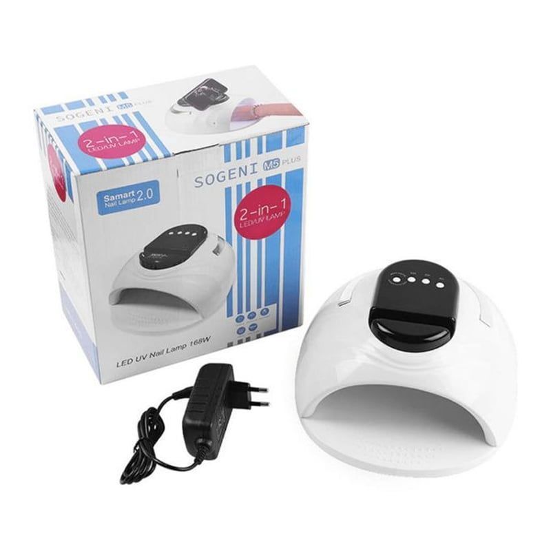 SOGENI Επαγγελματική Λάμπα Πολυμερισμού M5 PLUS 168w 42 Led - Nail lamp - sukki.gr