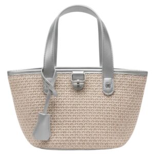 Τσάντα χειρος 10657 – Ασημί BAG TO BAG - sukki.gr
