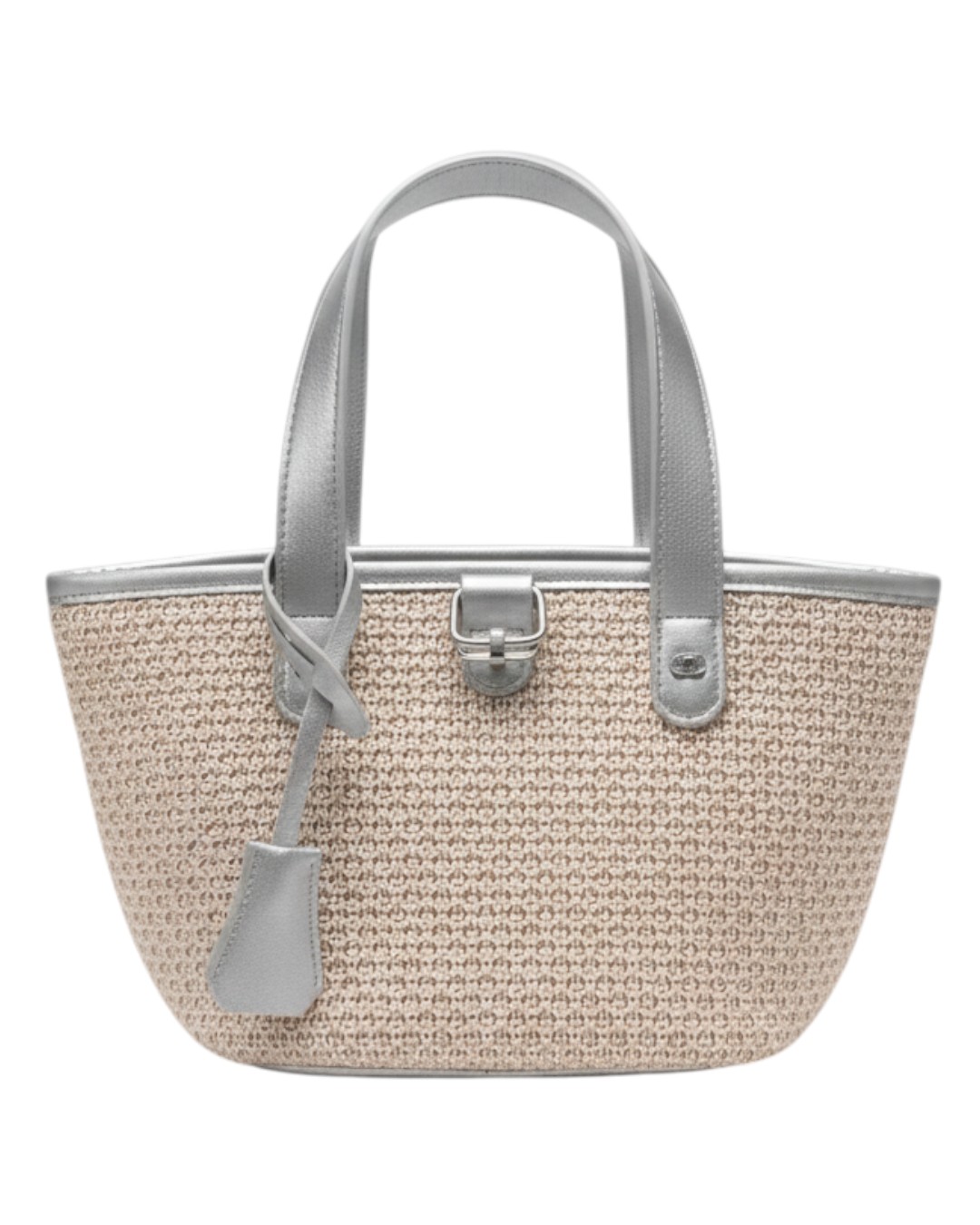 Τσάντα χειρος 10657 – Ασημί BAG TO BAG - sukki.gr