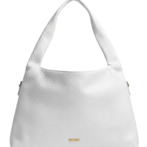 Τσάντα ώμου 10662 – Ασπρο BAG TO BAG - sukki.gr
