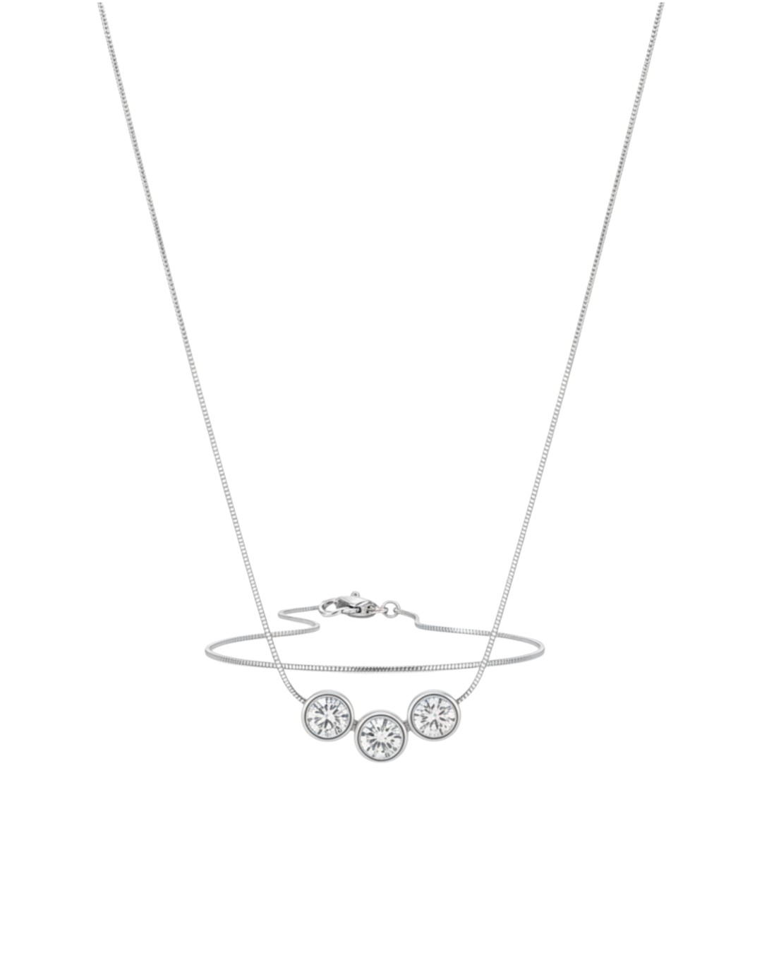 Κρεμαστό λαιμού OO-K925 – Ασημί BAG TO BAG - sukki.gr