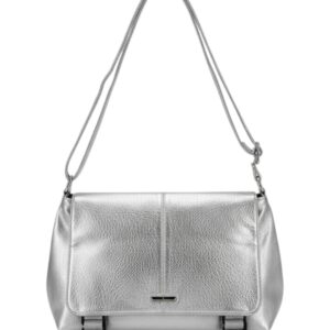 Τσάντα χιαστί WL77071 – Ασημί BAG TO BAG - sukki.gr