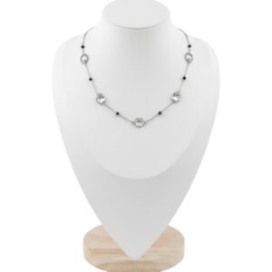 Κρεμαστό λαιμού AA-K343 – Ασημί BAG TO BAG - sukki.gr