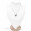 Κρεμαστό λαιμού DJ-8032-14 – Ασημί BAG TO BAG - sukki.gr