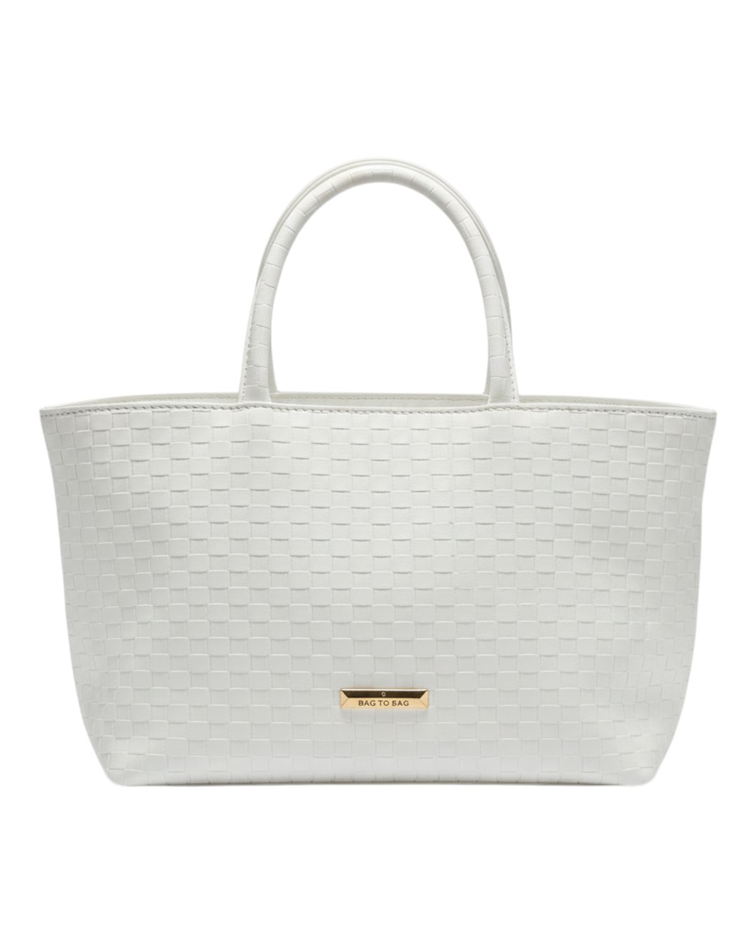 Τσάντα ώμου 10663# – Ασπρο BAG TO BAG - sukki.gr