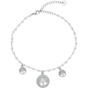 Βραχιόλι Ποδιού JL0059 – Ασημί BAG TO BAG - sukki.gr