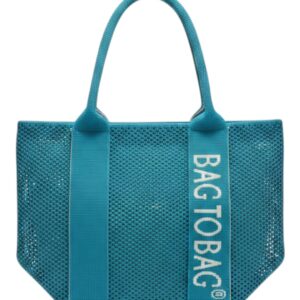 Τσάντα ώμου SF-2253 – Γαλάζιο BAG TO BAG - sukki.gr