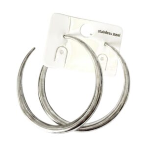 Σκουλαρίκι OO-S125-70 – Ασημί BAG TO BAG - sukki.gr