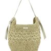 Ψάθινη τσάντα ώμου XY-2638 – Μπέζ BAG TO BAG - sukki.gr