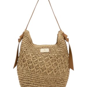 Ψάθινη τσάντα ώμου XY-2638 – Χακί BAG TO BAG - sukki.gr