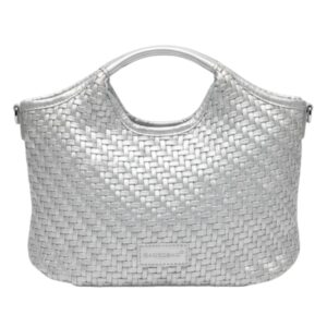 Τσάντα Χειρός KX2525 – Ασημί BAG TO BAG - sukki.gr