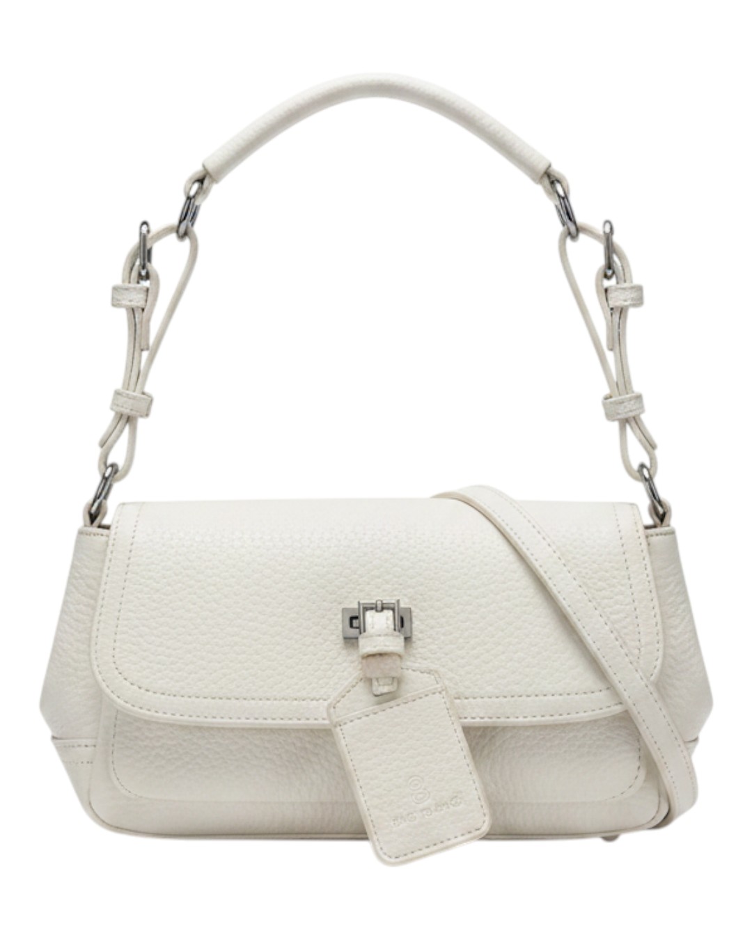 Τσάντα ώμου SW8977 – Ασπρο BAG TO BAG - sukki.gr