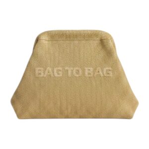 Τσάντα χειρός SF-2251 – Χρυσό BAG TO BAG - sukki.gr