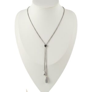 Κρεμαστό λαιμού AA-K657 – Ασημί BAG TO BAG - sukki.gr