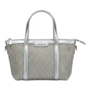 Τσάντα Χειρός A8001 – Ασημί BAG TO BAG - sukki.gr