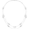 Κρεμαστό λαιμού HZM-K104 – Ασημί BAG TO BAG - sukki.gr