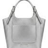 Τσάντα χειρός YF99108 – Ασημί BAG TO BAG - sukki.gr