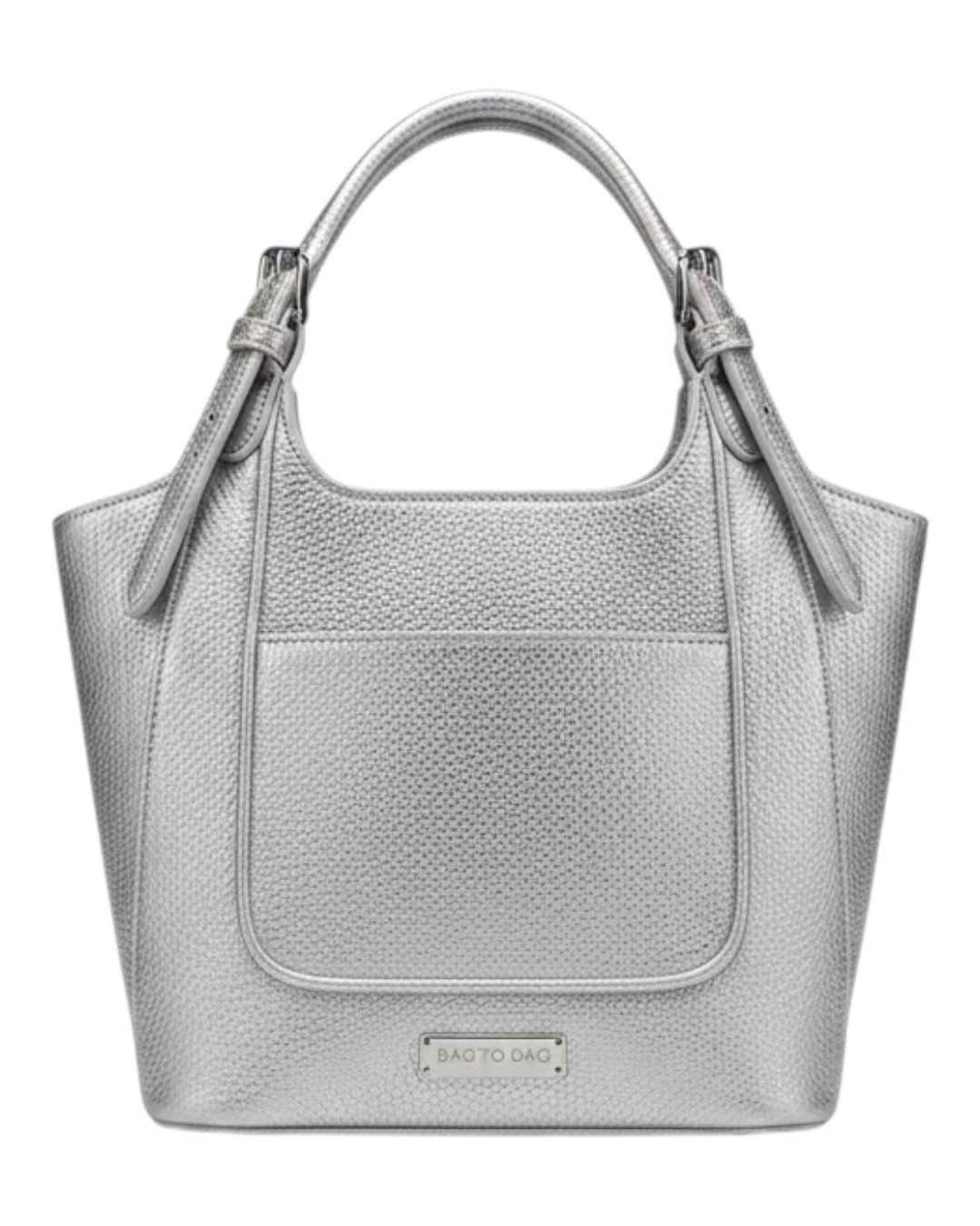 Τσάντα χειρός YF99108 – Ασημί BAG TO BAG - sukki.gr