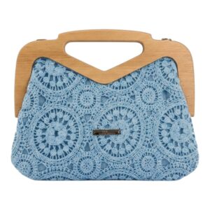 Τσάντα χειρός OY-1073 – Γαλάζιο BAG TO BAG - sukki.gr