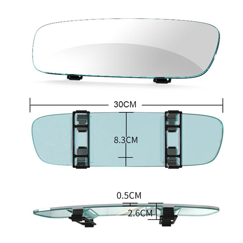 Καθρέπτης αυτοκινήτου 30cm 3R-339 - Indoor Frameless Rear View Mirror - Image 2