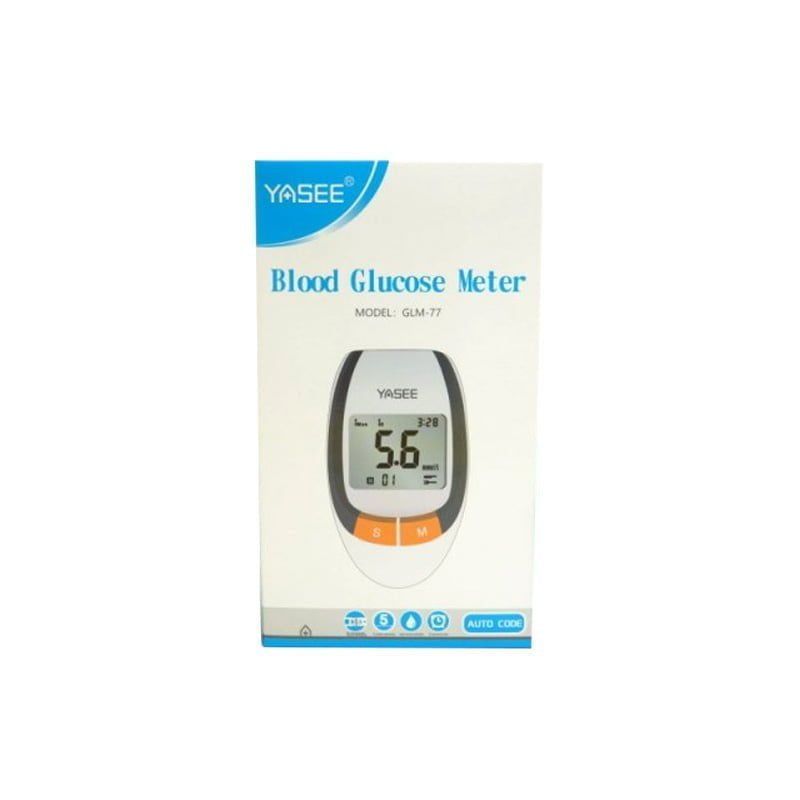 Yasee GLM-77 Μετρητής Σακχάρου και νυστέρι - Blood glucose meter with twist lancet - Image 2