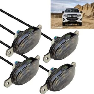 LED φώτα αυτοκινήτου RGB 4τμχ - LED car medium net light - sukki.gr