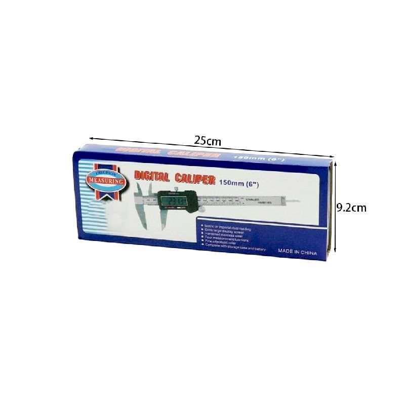 Ψηφιακό παχύμετρο με Οθόνη LED 150MM 6'' - Digital caliper - Image 2